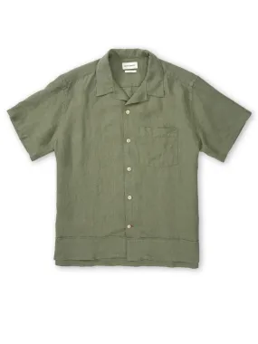 Havana Short Sleeve Shirt Coney Green