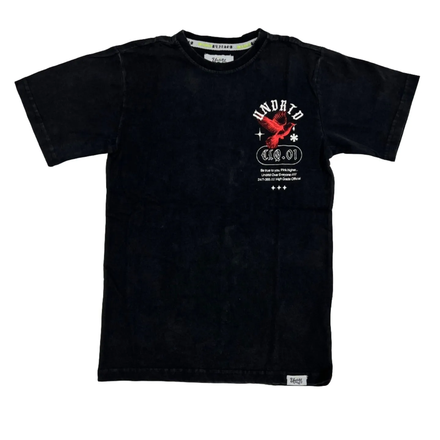 HIGHLY UNDRTD CLIQUE Kid Vintage Washed Graphic T-shirt