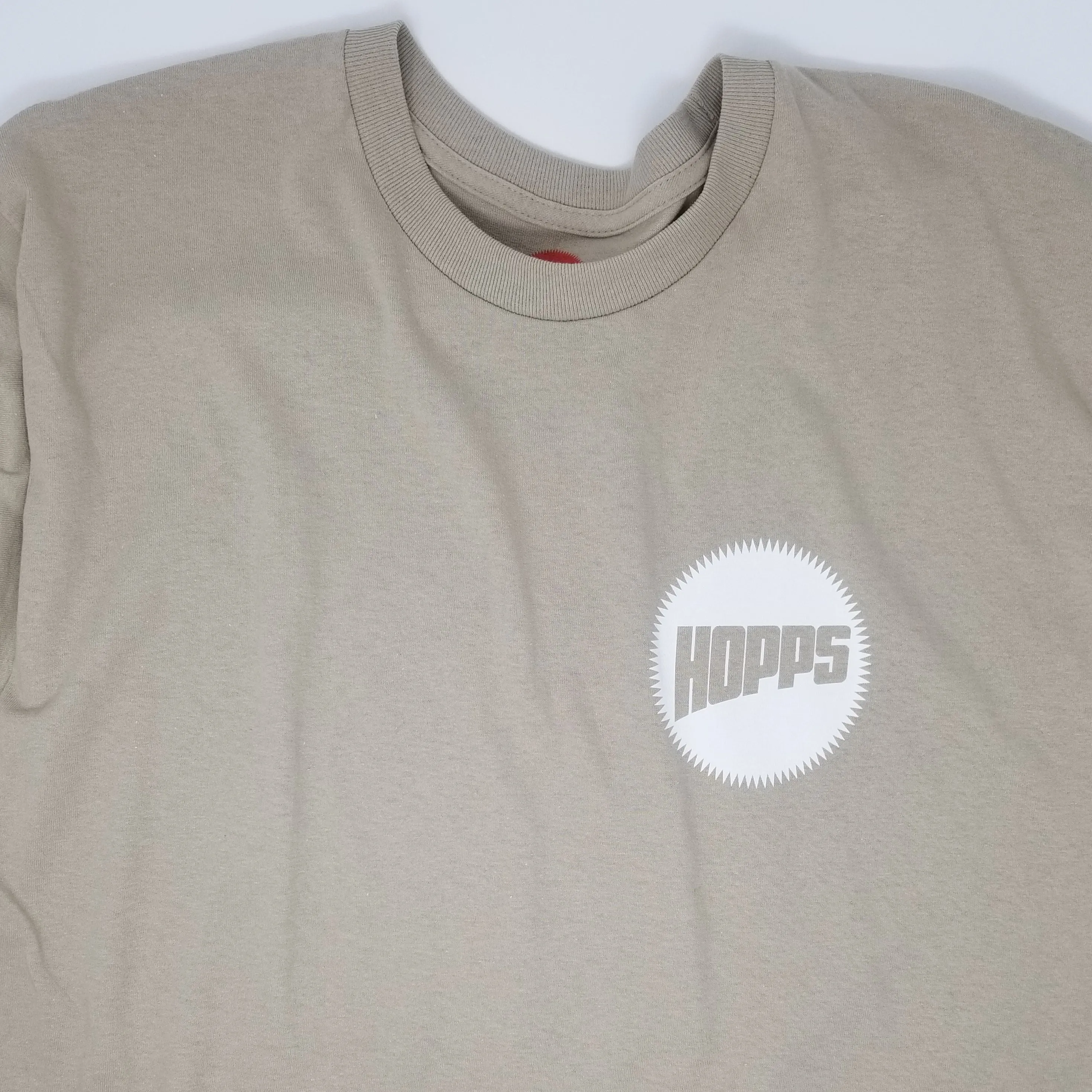 HOPPS SUN LOGO TEE - SAND