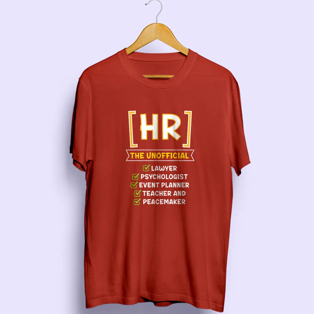 HR The Unofficial Half Sleeve T-Shirt