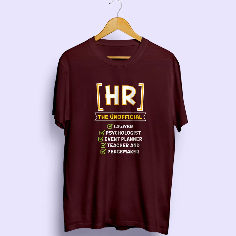 HR The Unofficial Half Sleeve T-Shirt