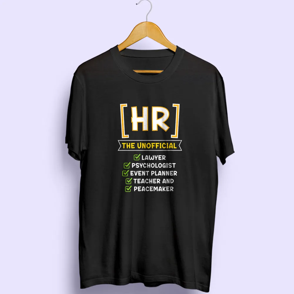 HR The Unofficial Half Sleeve T-Shirt