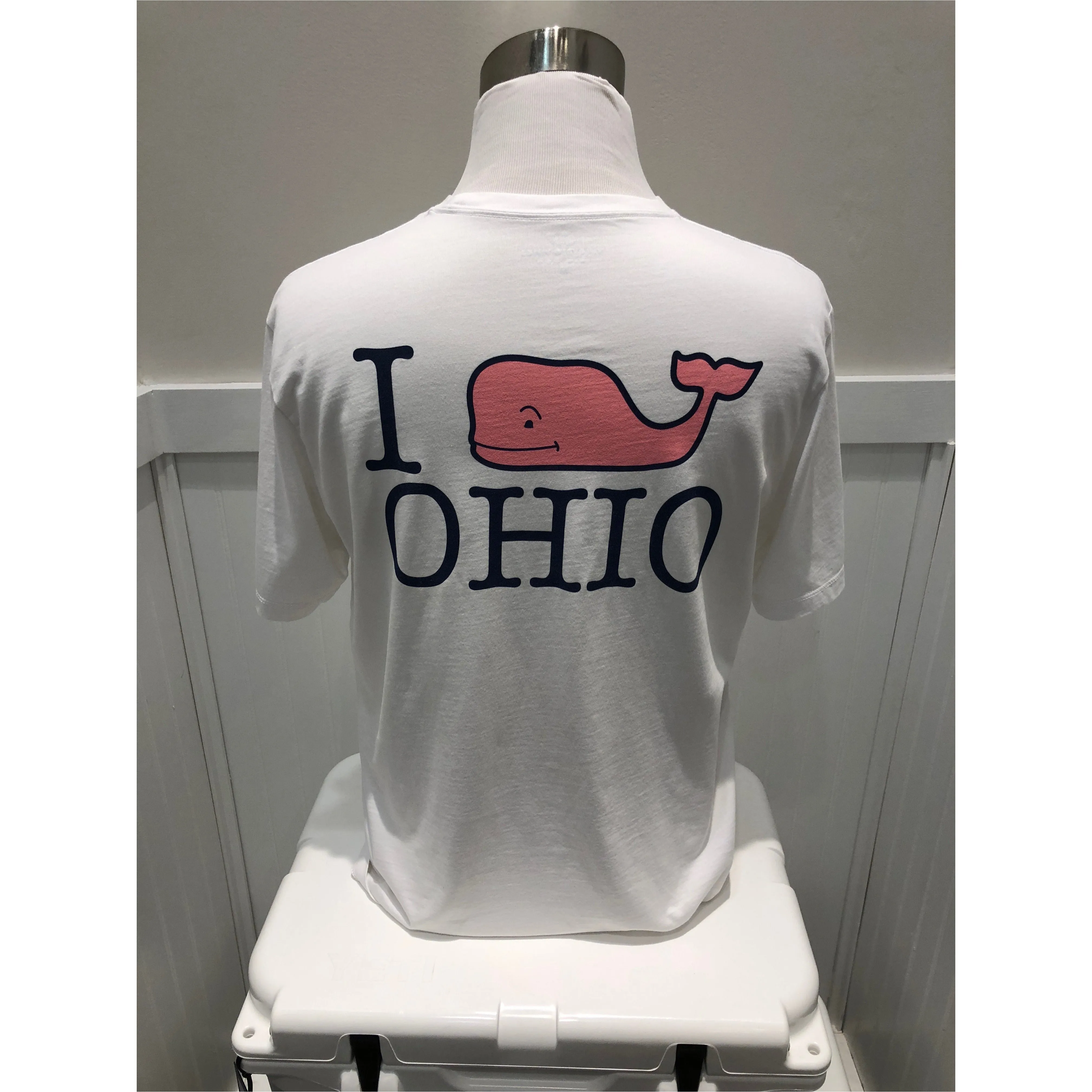 'I Whale Ohio' Short Sleeve Logo