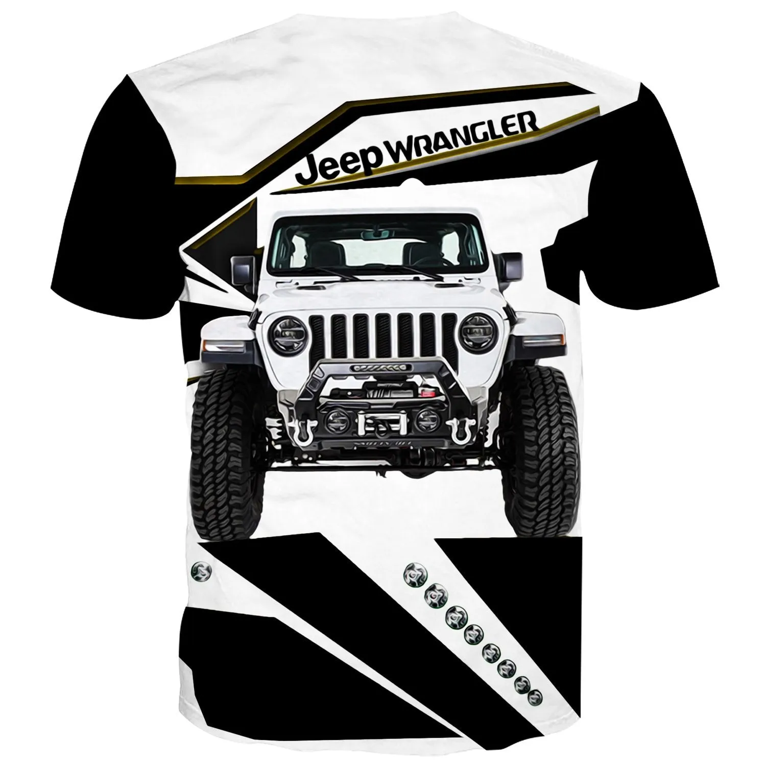 Jeep Wrangler White - Kid's T-Shirt