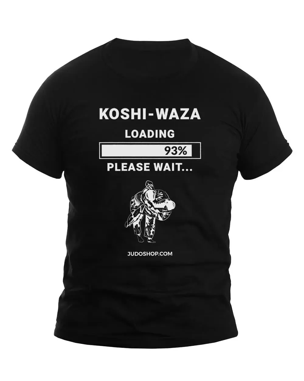 Judo T-Shirt Koshi Waza Progress Bar