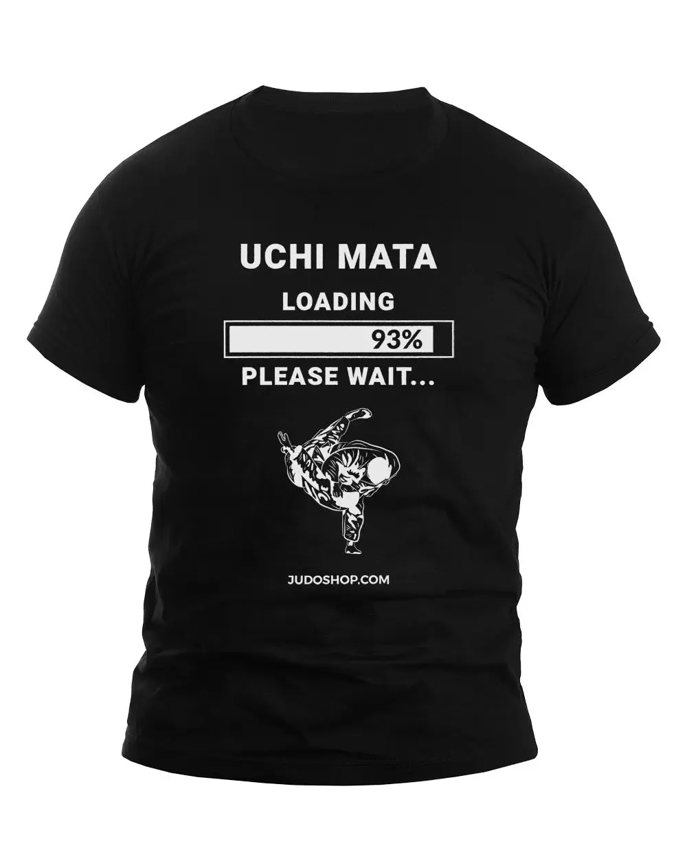 Judo T-Shirt Uchi Mata Progress Bar Loading