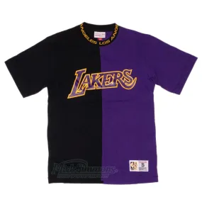 LA Lakers Split Color Top by Mitchell & Ness