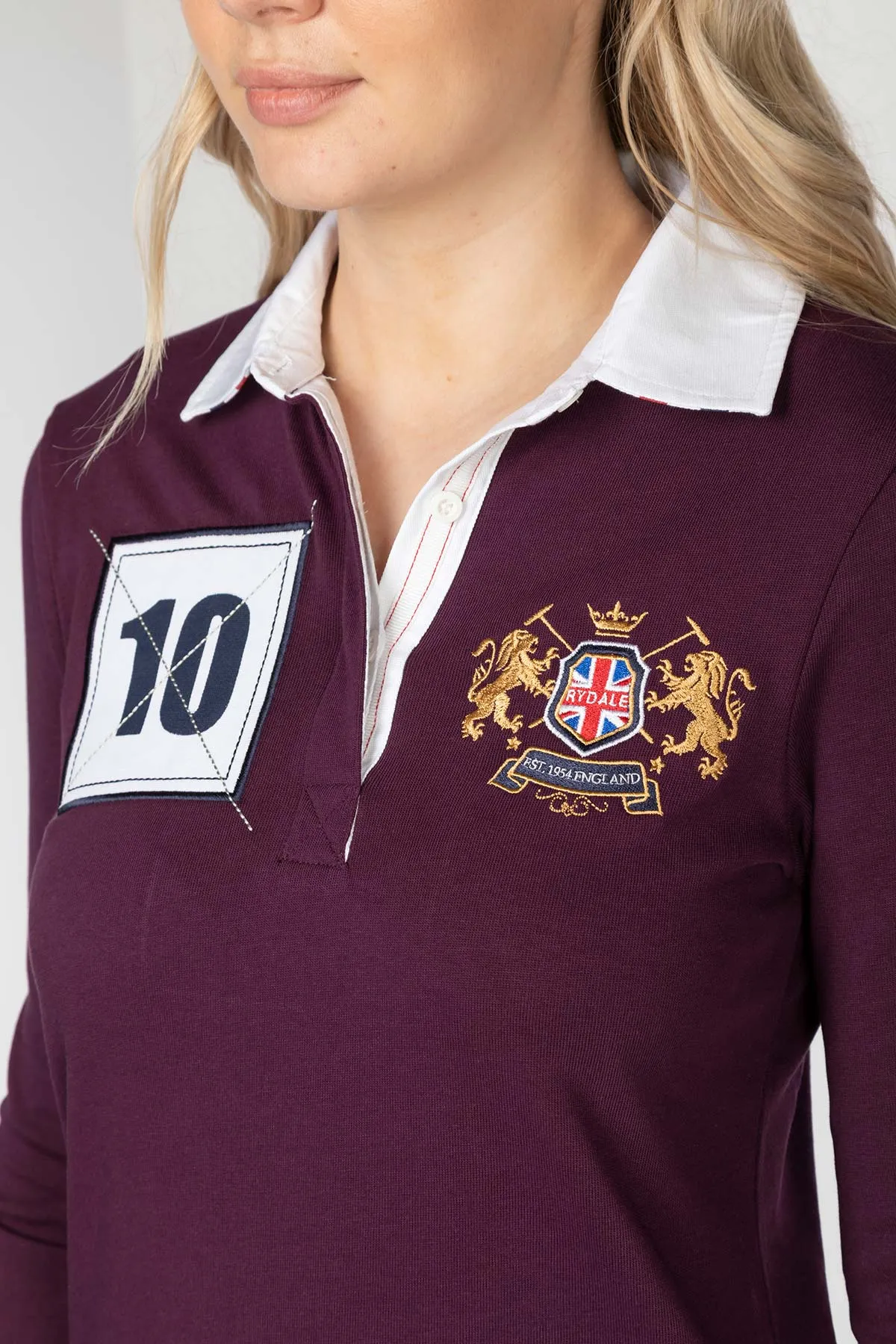 Ladies Rugby Shirt - Cropton Plain