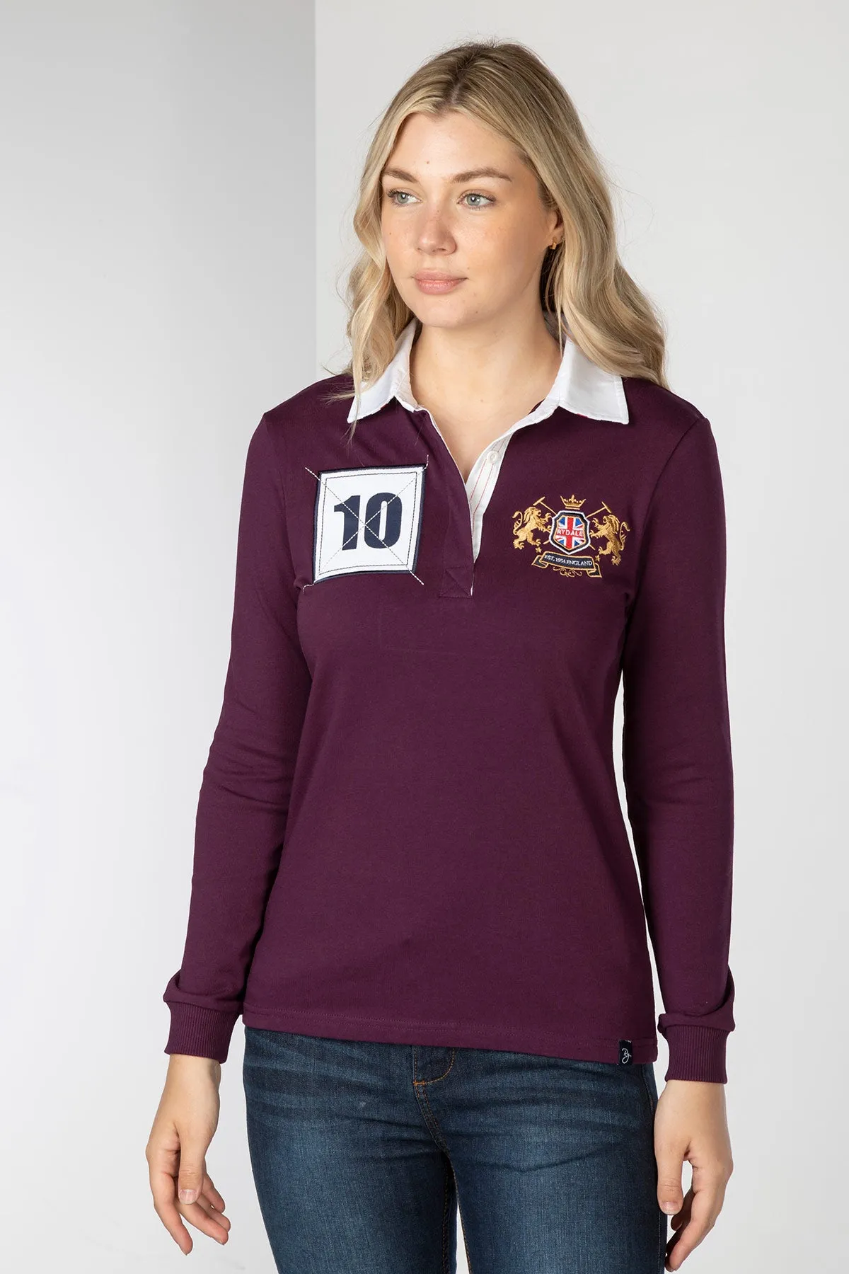 Ladies Rugby Shirt - Cropton Plain