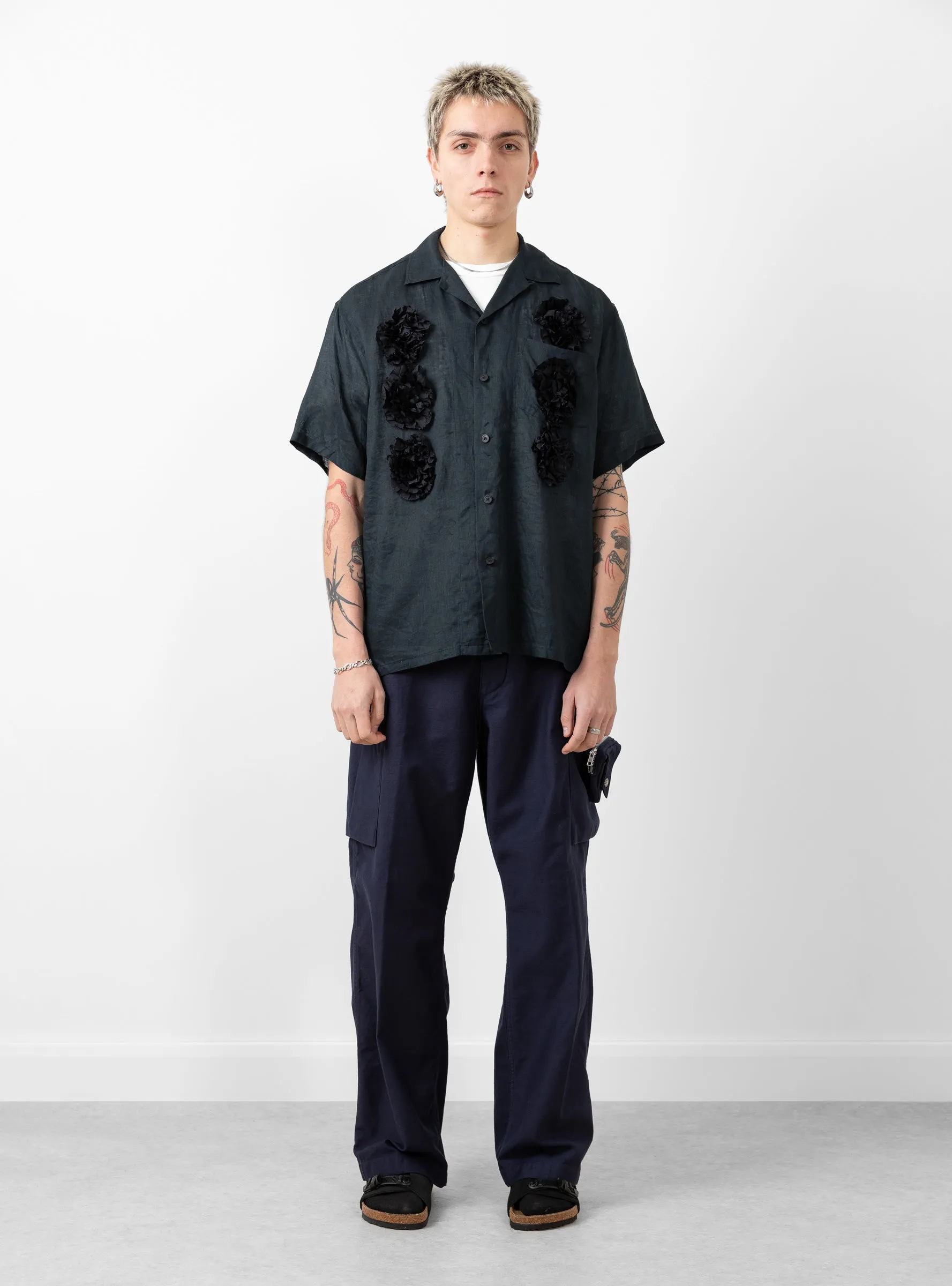 Linen Shirt Navy