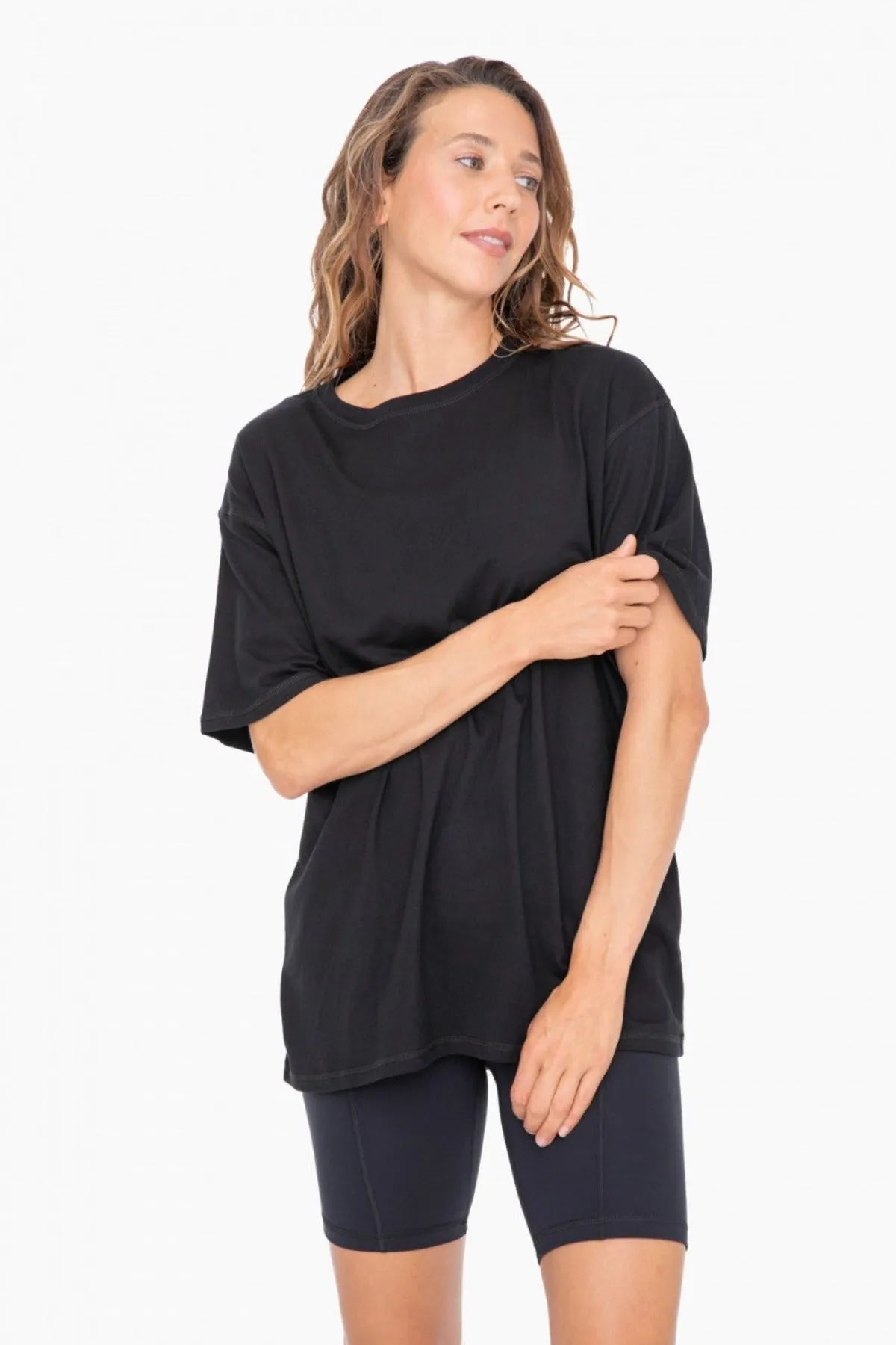 Lola Boyfriend Tee - Black