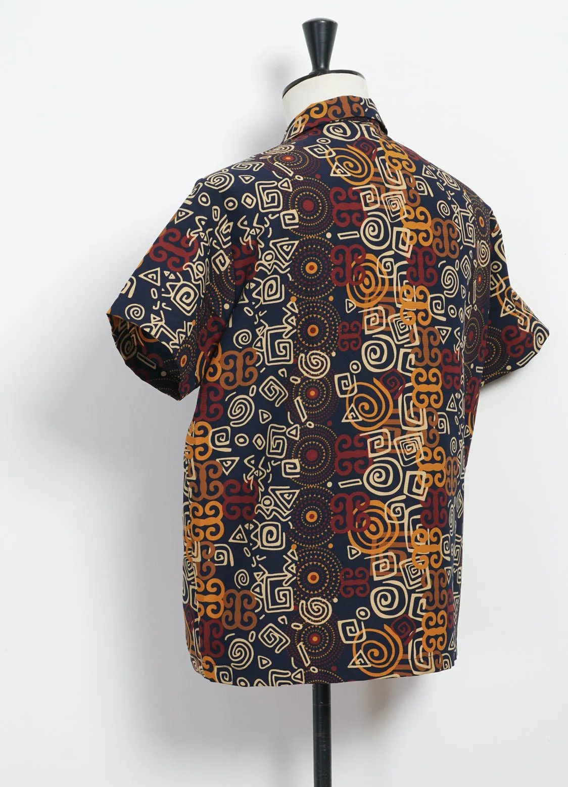 MECHANIC SHIRT | Shawn Print Short Sleeve Shirt | Multi