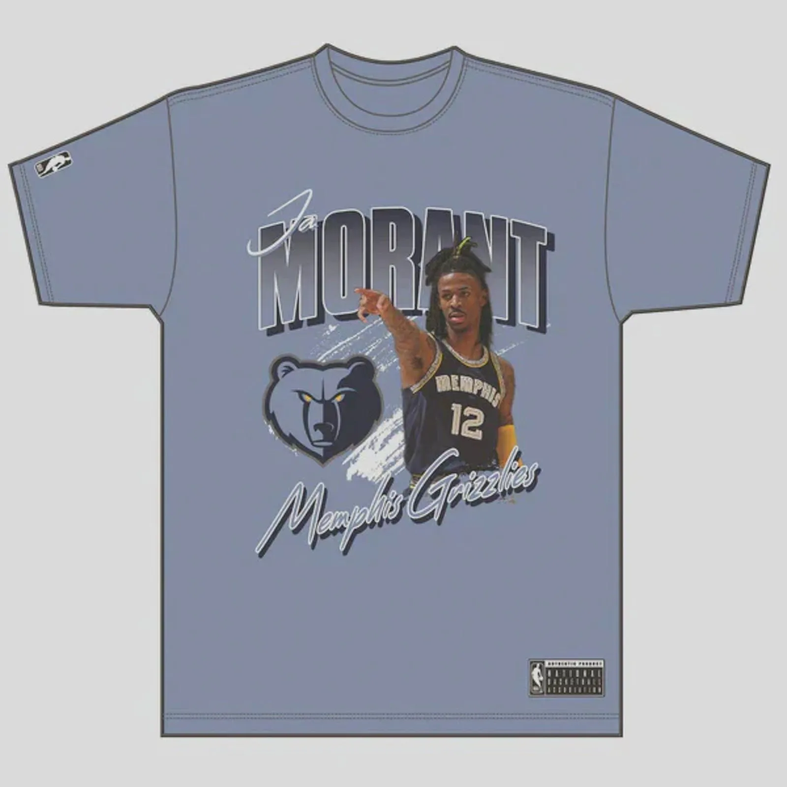 Memphis Grizzlies Ja Morant M JONES T-Shirt NBA by Mitchell & Ness