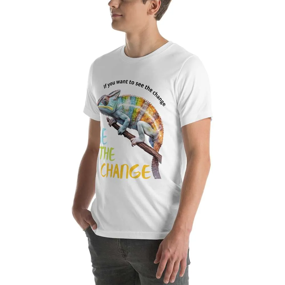 Men's Chameleon Be The Change Graphic T-Shirt