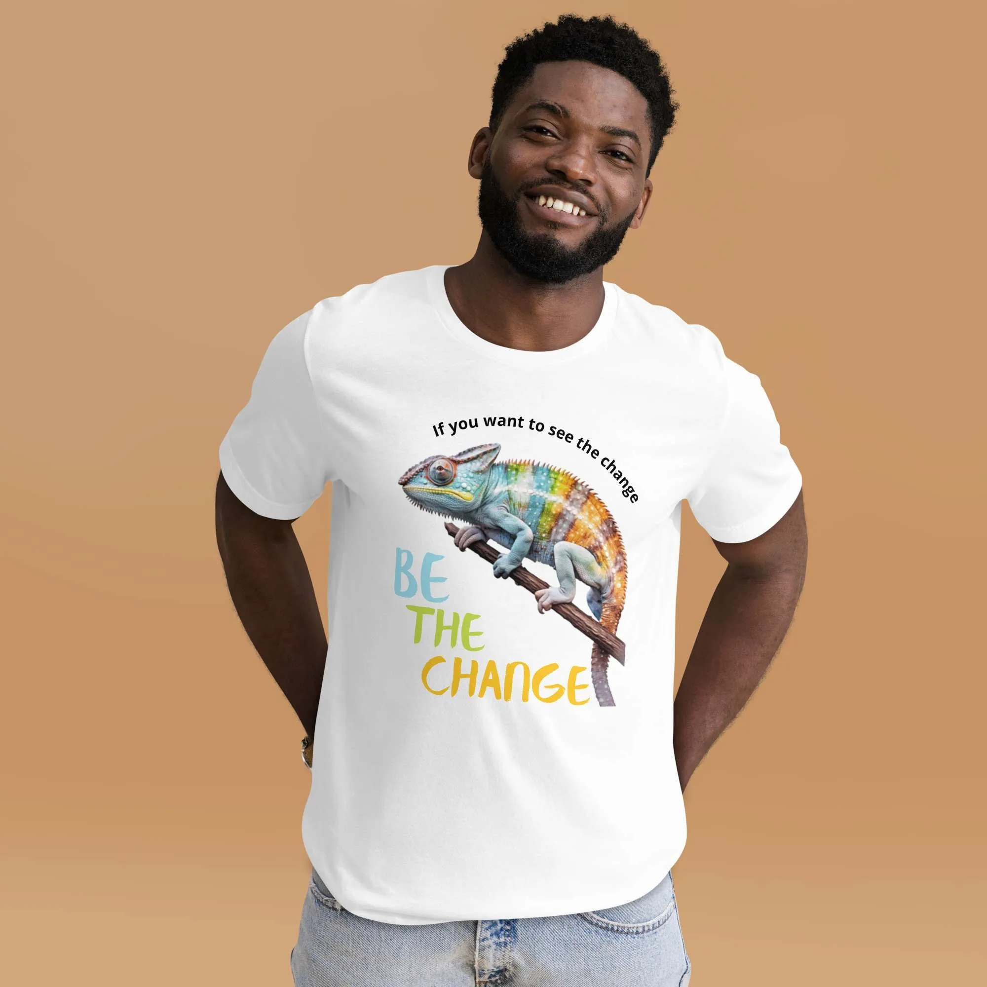 Men's Chameleon Be The Change Graphic T-Shirt