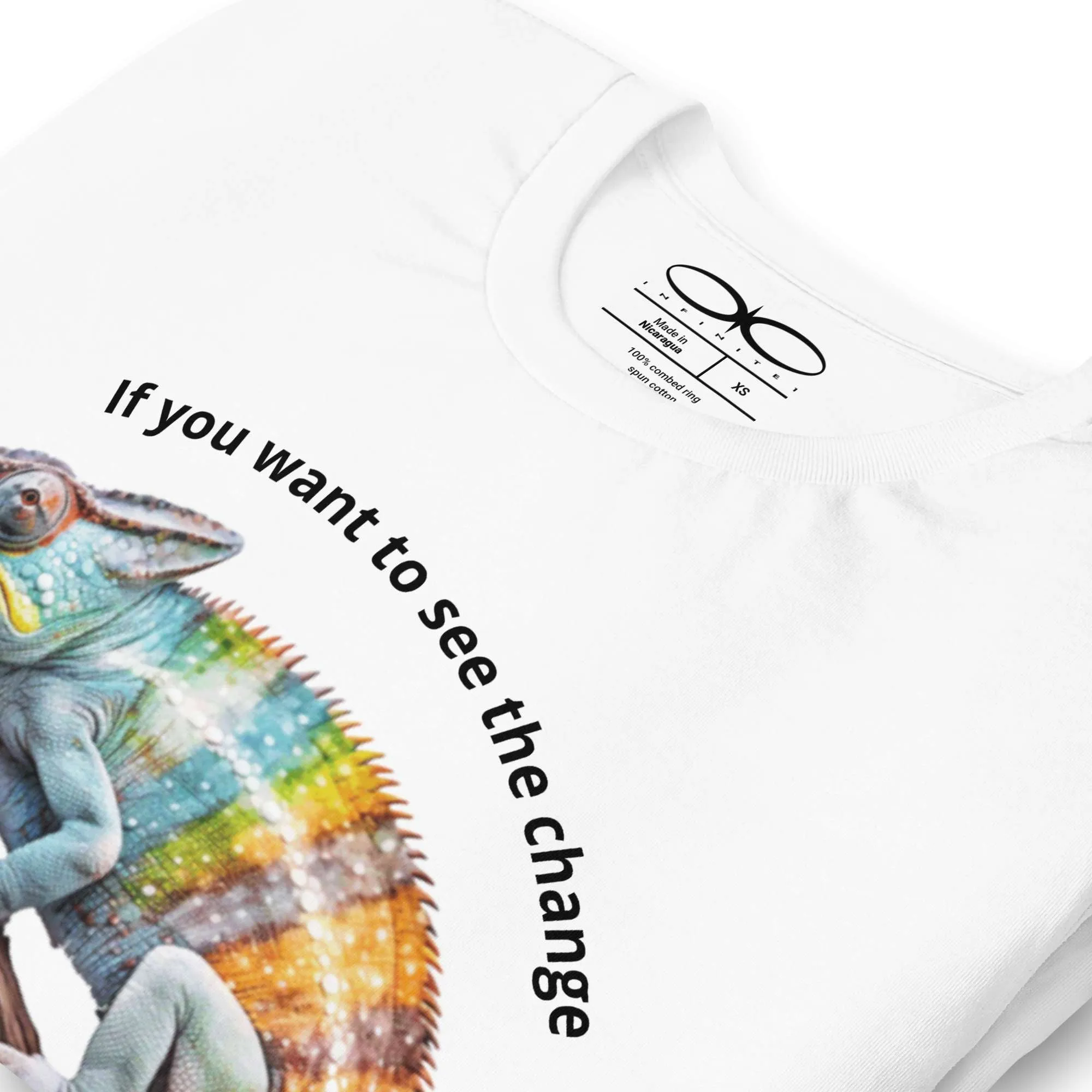 Men's Chameleon Be The Change Graphic T-Shirt