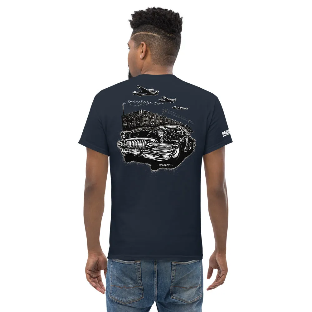 Men's Custom Car Gildan Classic Tee "Detroit Smoke"