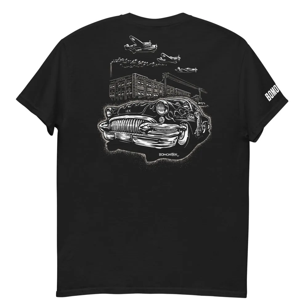 Men's Custom Car Gildan Classic Tee "Detroit Smoke"