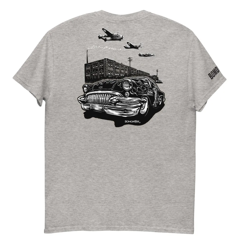 Men's Custom Car Gildan Classic Tee "Detroit Smoke"