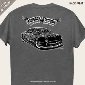 Men's Custom Shoebox Ford Classic Dark Gray Tee