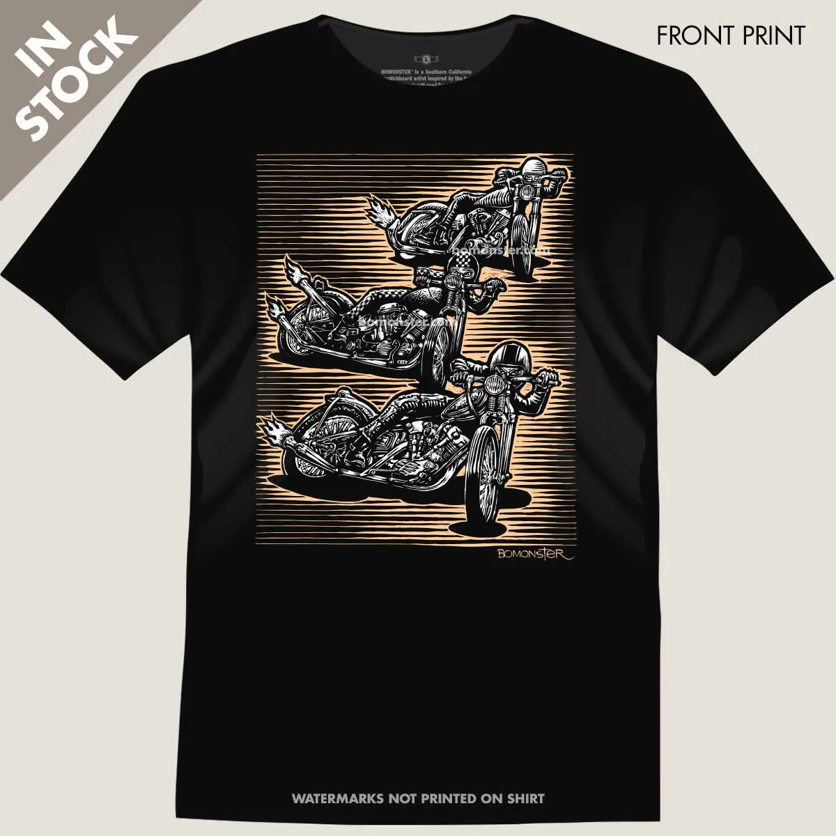 Men's Harley T-Shirt "Triple Threat"