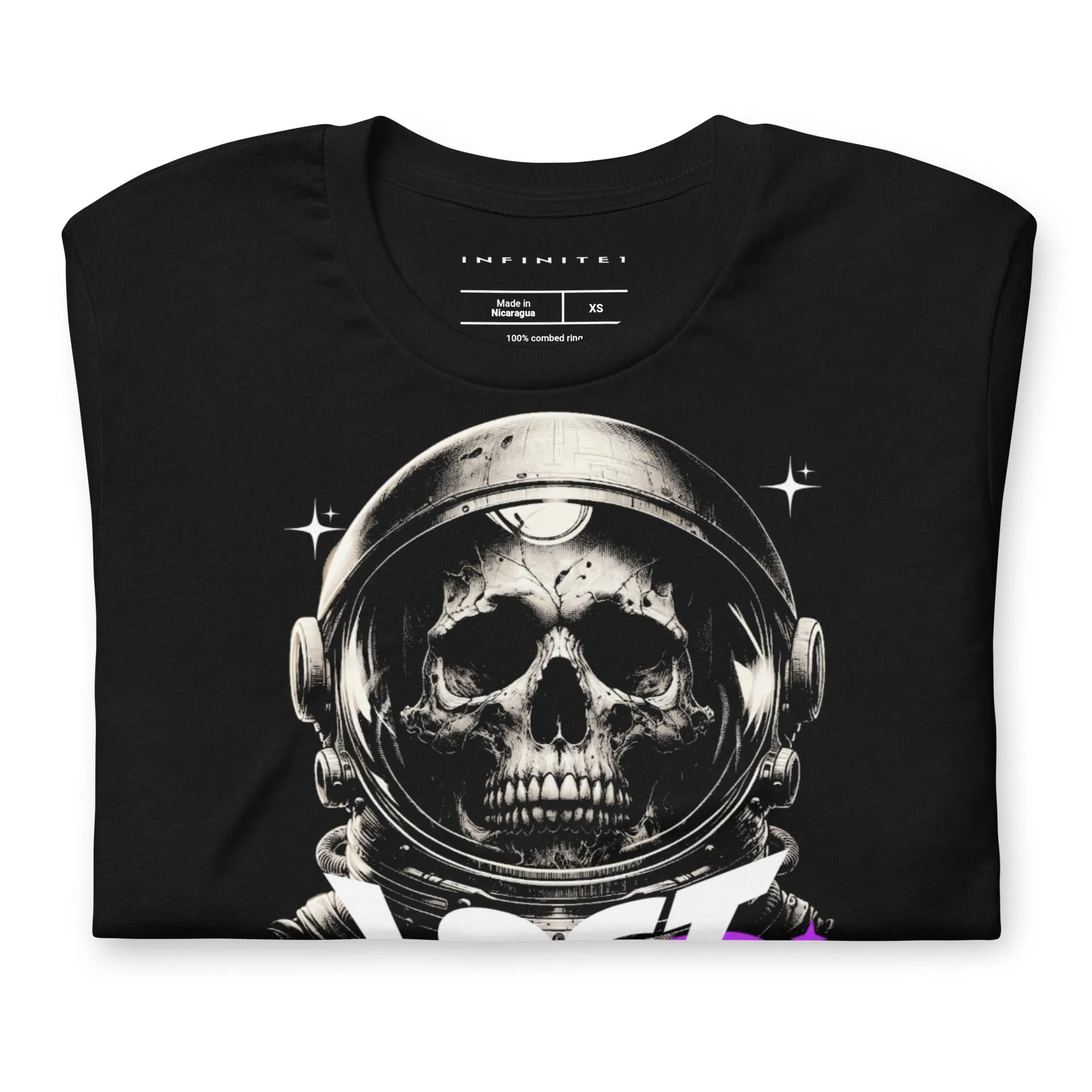 Men's Lost In Space And Skull Short Sleeve Graphic T-shirt