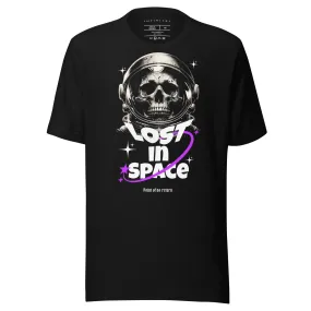 Men's Lost In Space And Skull Short Sleeve Graphic T-shirt