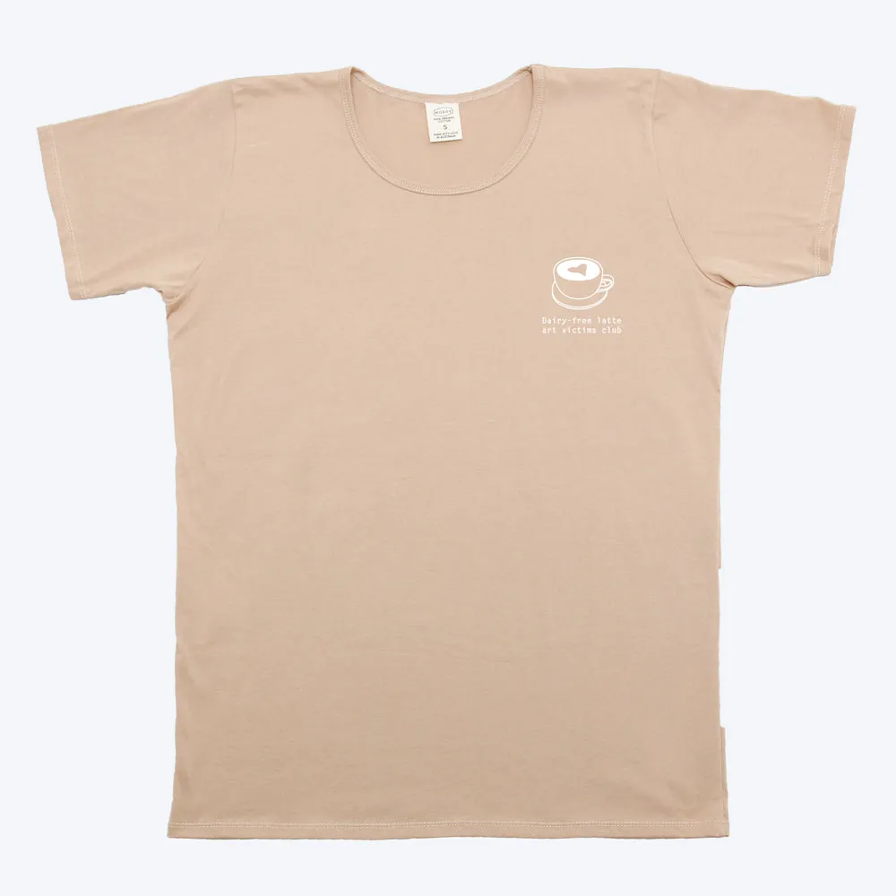 Men's Organic T-shirt - Sad Latte Art