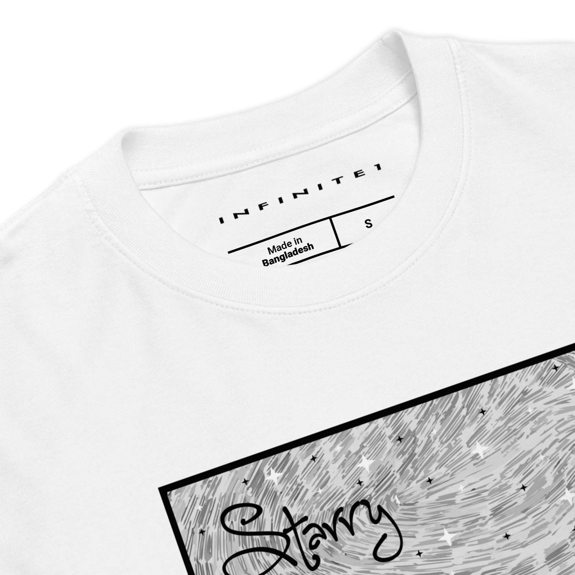 Men’s Slogan And Scratch Art Graphic Tee