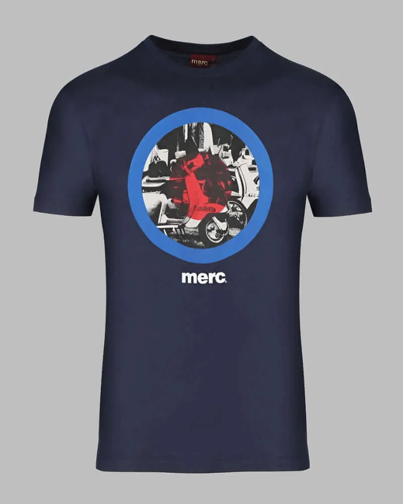 Merc GRANVILLE T Shirt Navy