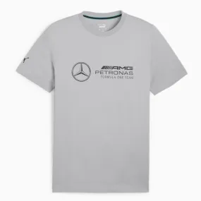 Mercedes AMG MAPF1 Men's Logo T-Shirt by Puma - Silver