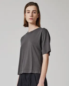 MHL WOMENS SIMPLE T-SHIRT / CHARCOAL