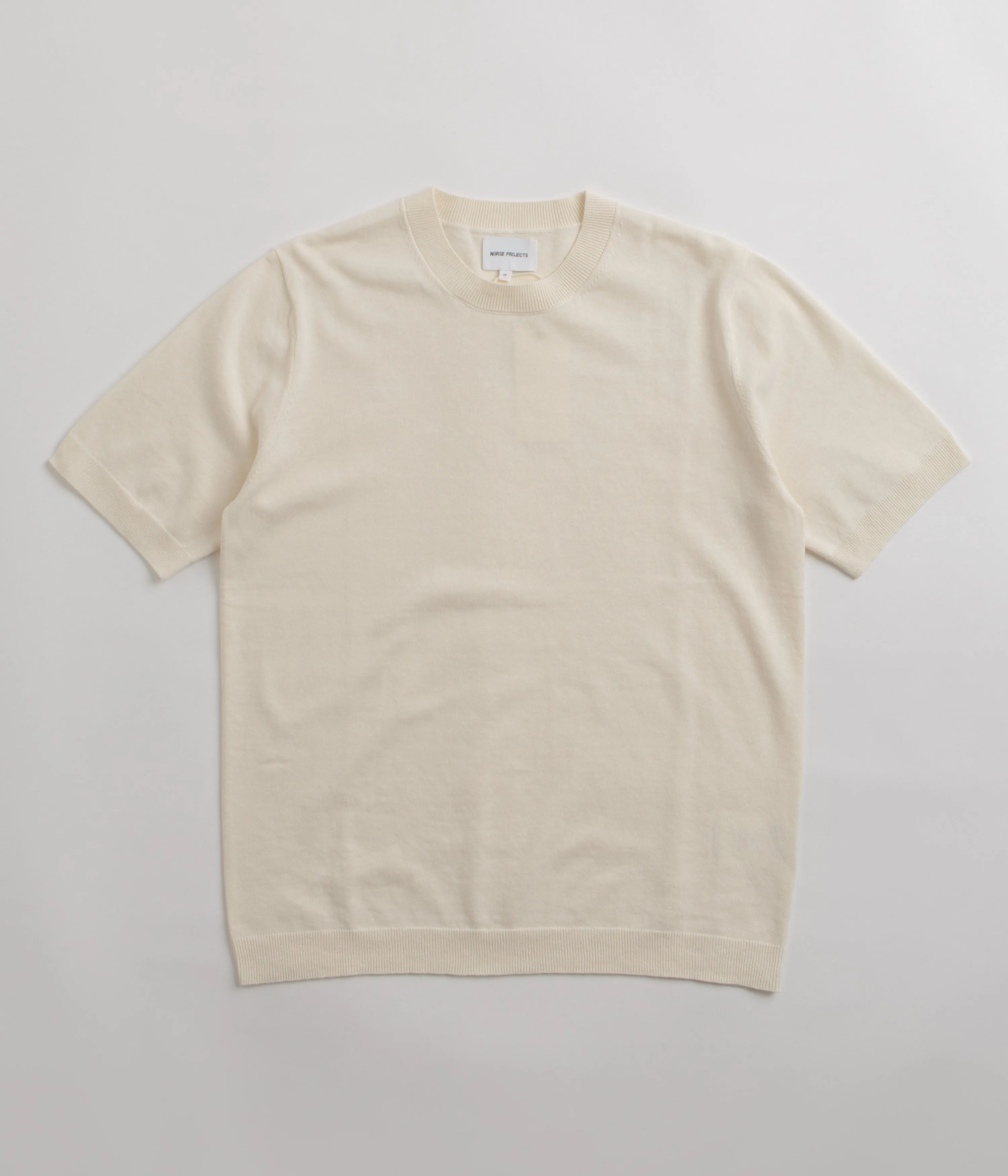 Norse Projects Rhys Cotton Linen T-Shirt - Kit White