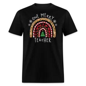 “One Merry Teacher”-Unisex Classic T-Shirt