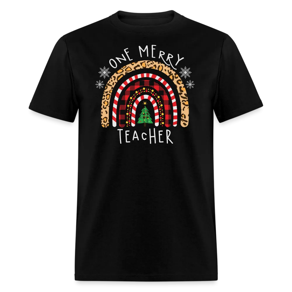 “One Merry Teacher”-Unisex Classic T-Shirt