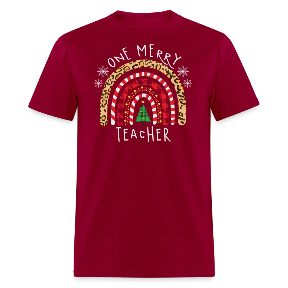 “One Merry Teacher”-Unisex Classic T-Shirt