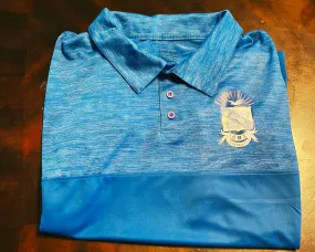 Phi Beta Sigma Polo Blue Shirt v2