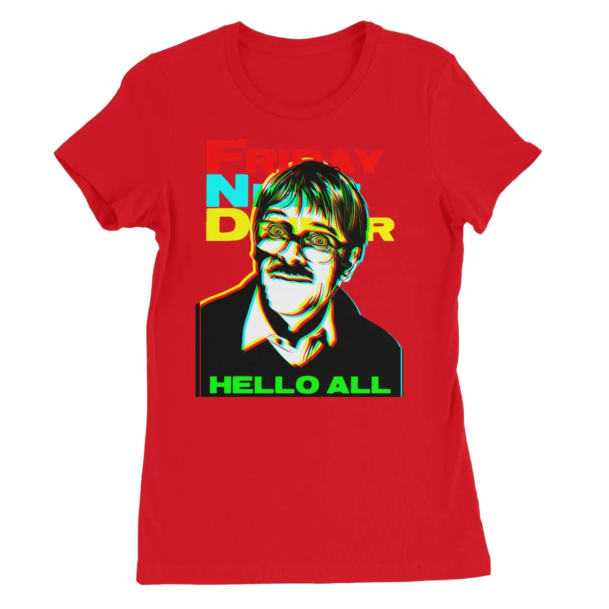 "Hello All" Apparel Women's Favourite T-Shirt