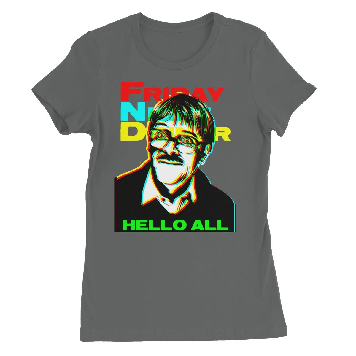 "Hello All" Apparel Women's Favourite T-Shirt