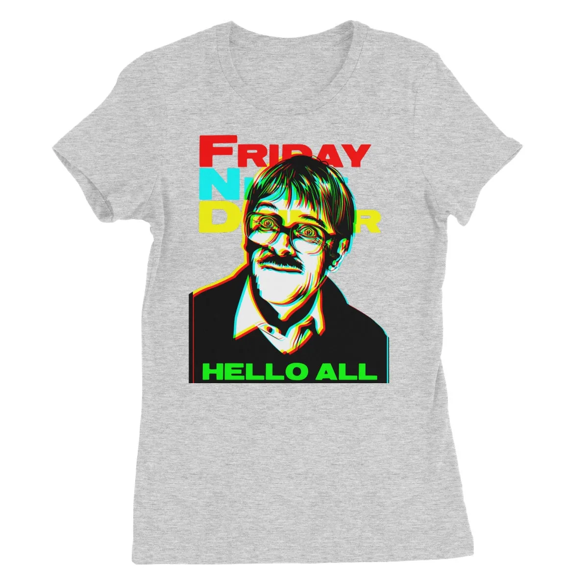 "Hello All" Apparel Women's Favourite T-Shirt