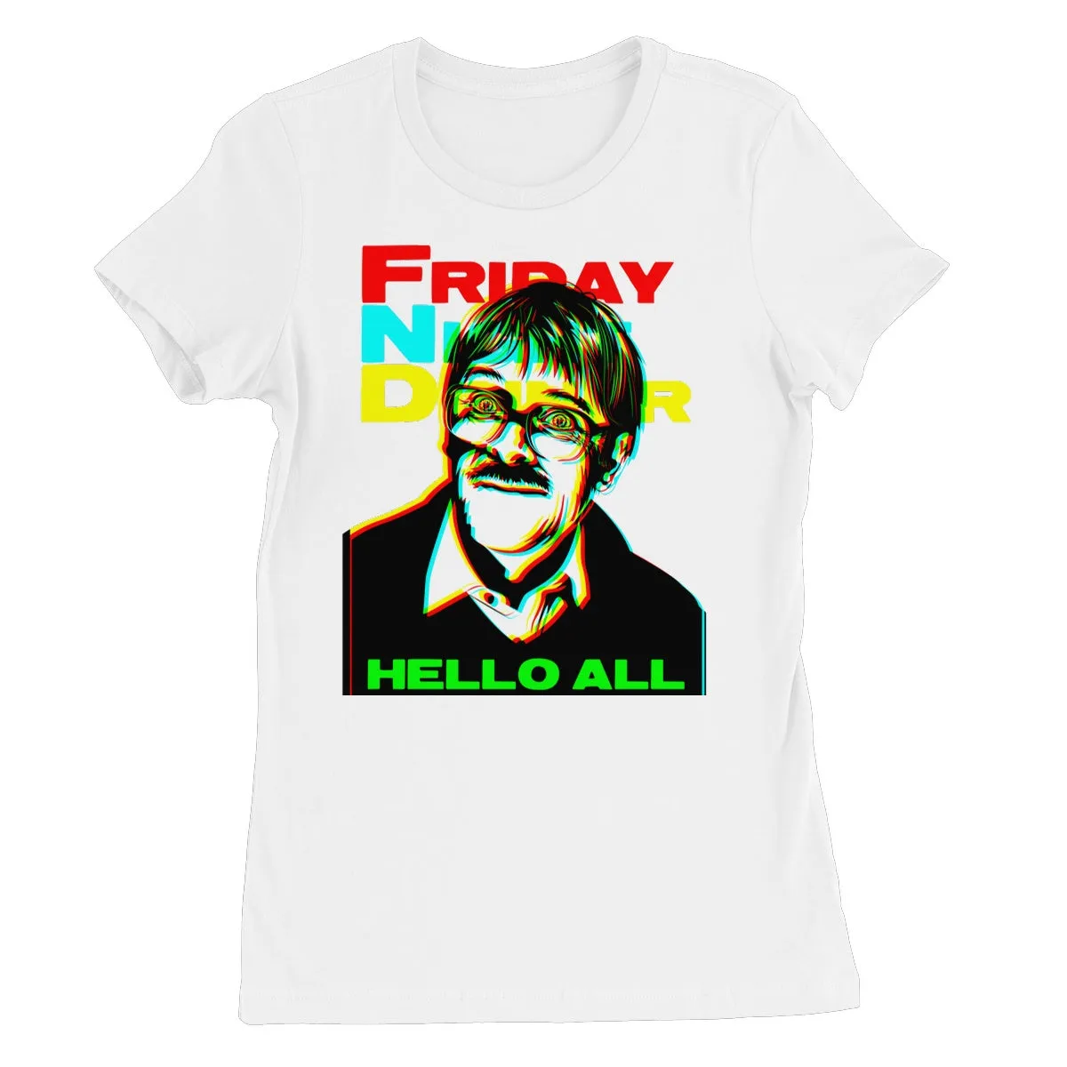 "Hello All" Apparel Women's Favourite T-Shirt