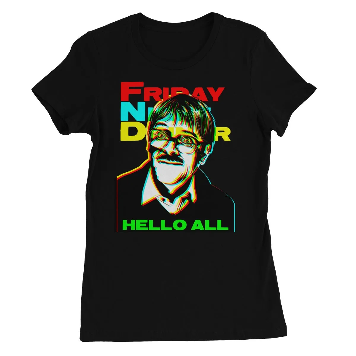 "Hello All" Apparel Women's Favourite T-Shirt