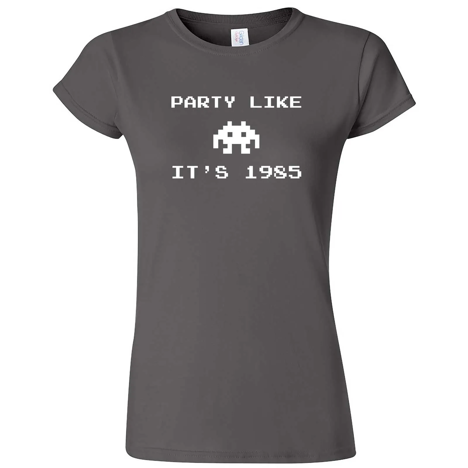 "Party Like It's 1985 - Space Alien" women's t-shirt