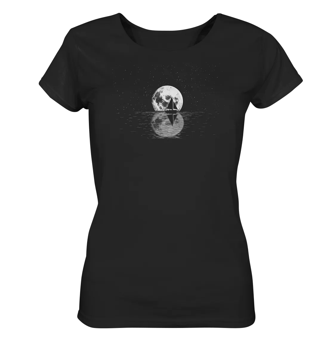 "to the Moon and back" - Damen Premium Organic Shirt