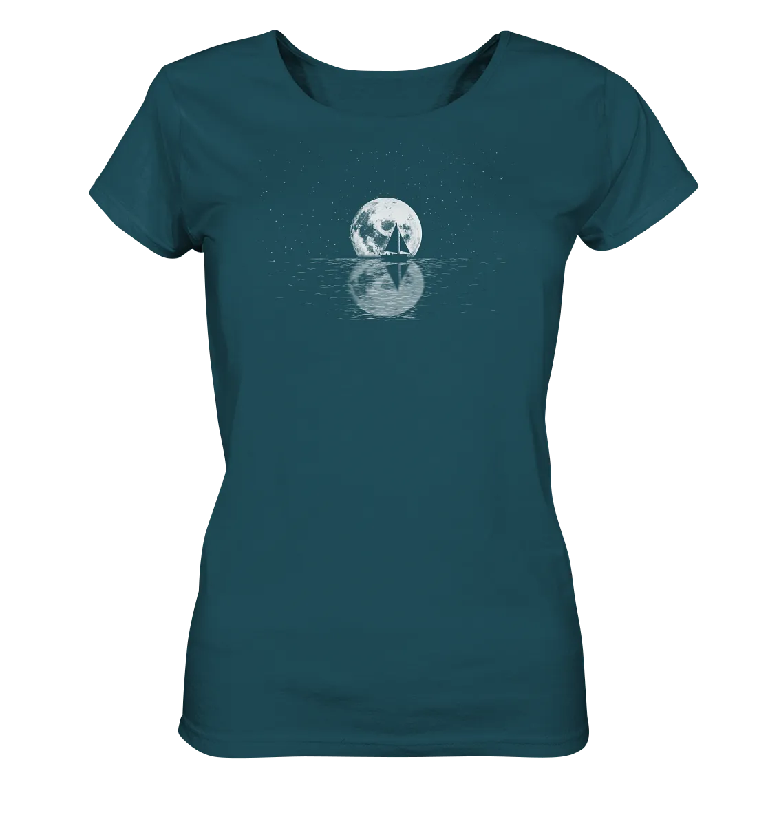 "to the Moon and back" - Damen Premium Organic Shirt