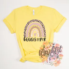 Rainbow Housekeeping Tee