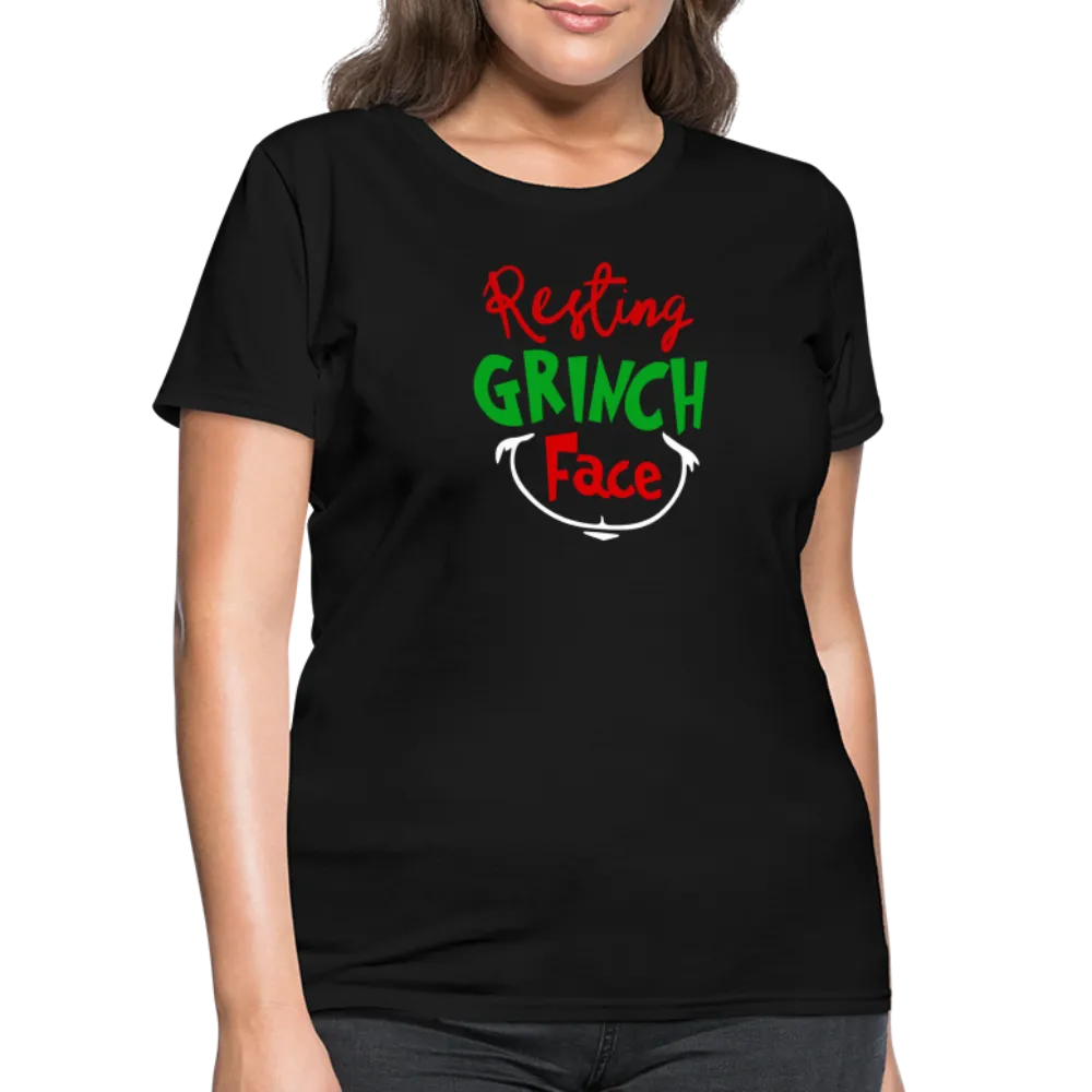 “Resting Grinch Face”-Women's T-Shirt