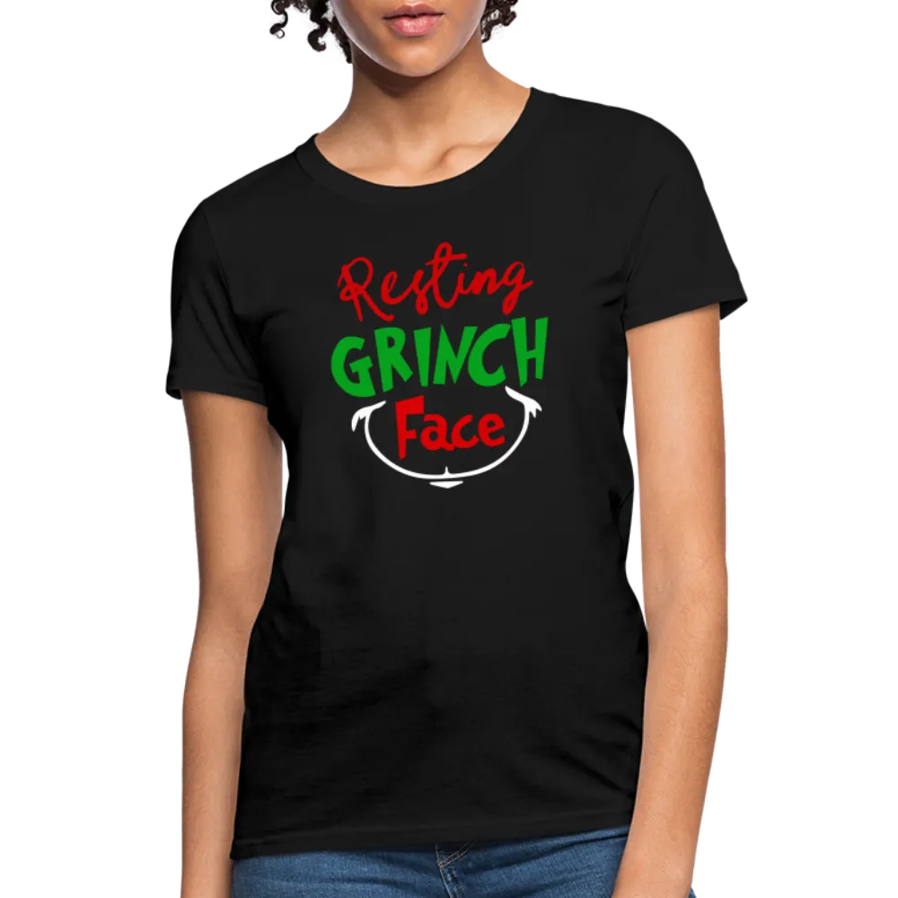 “Resting Grinch Face”-Women's T-Shirt