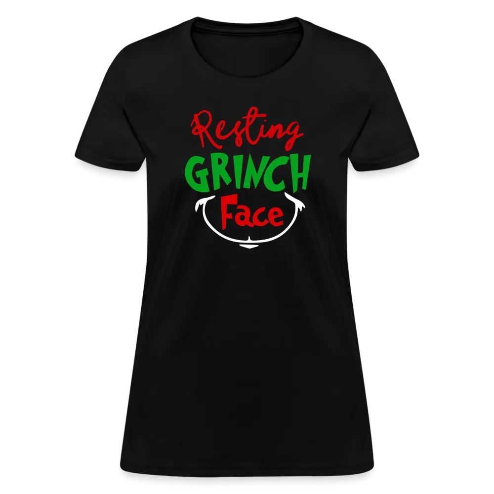 “Resting Grinch Face”-Women's T-Shirt