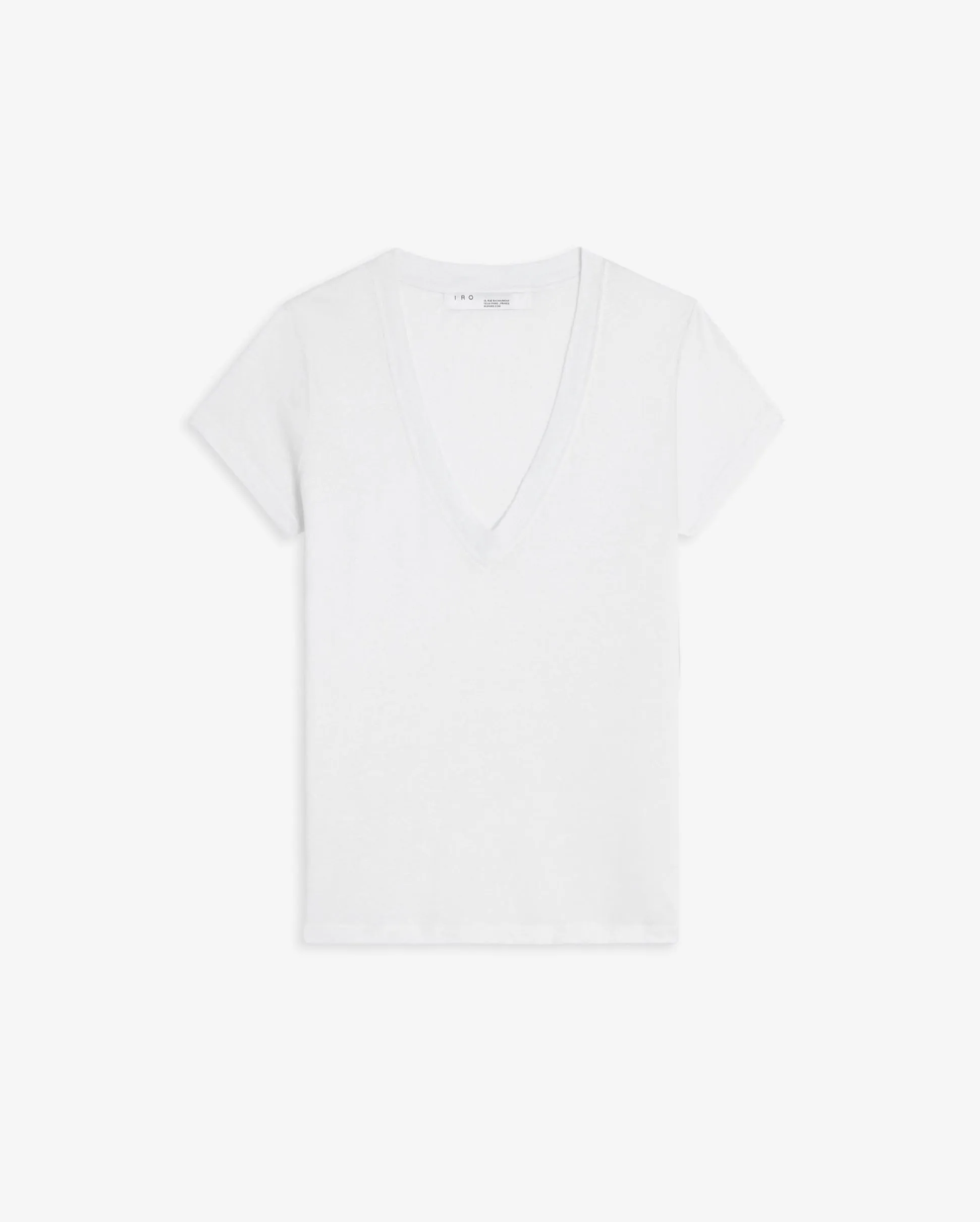 RODEO LOW-CUT T-SHIRT / ECRU